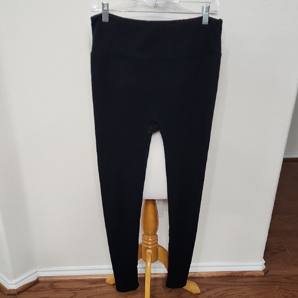 Black Knit Leggings